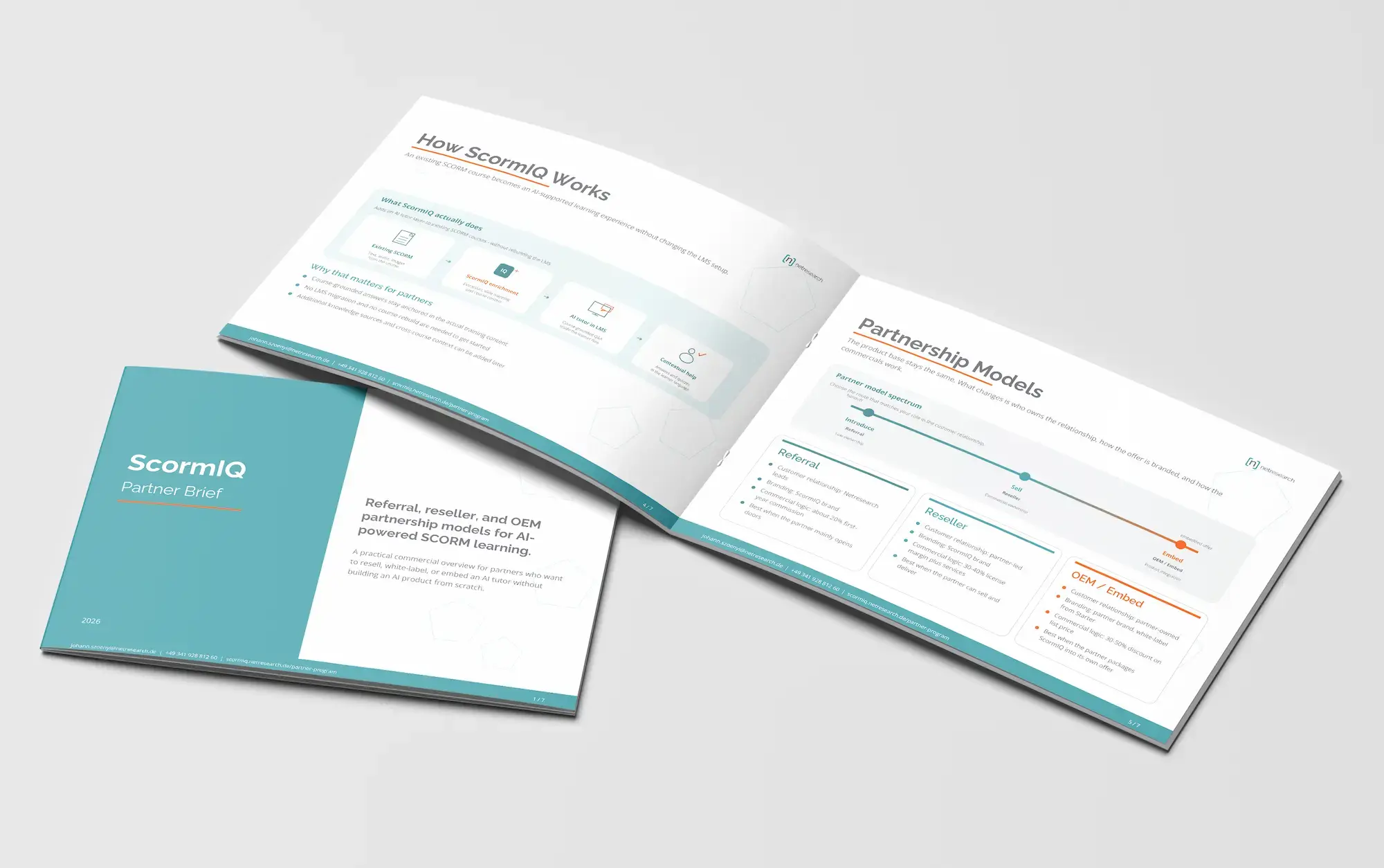 Partner Briefschnitt Partner Briefschnitt